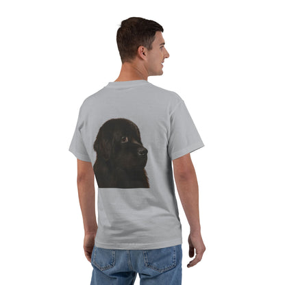 Newfie Head Men's Short-Sleeve Crewneck Tee