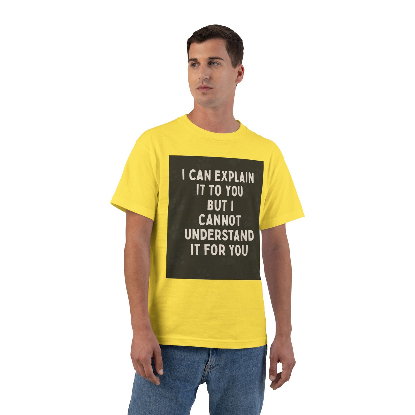 I Cannot Understand It For You Men's Short-Sleeve Crewneck Tee