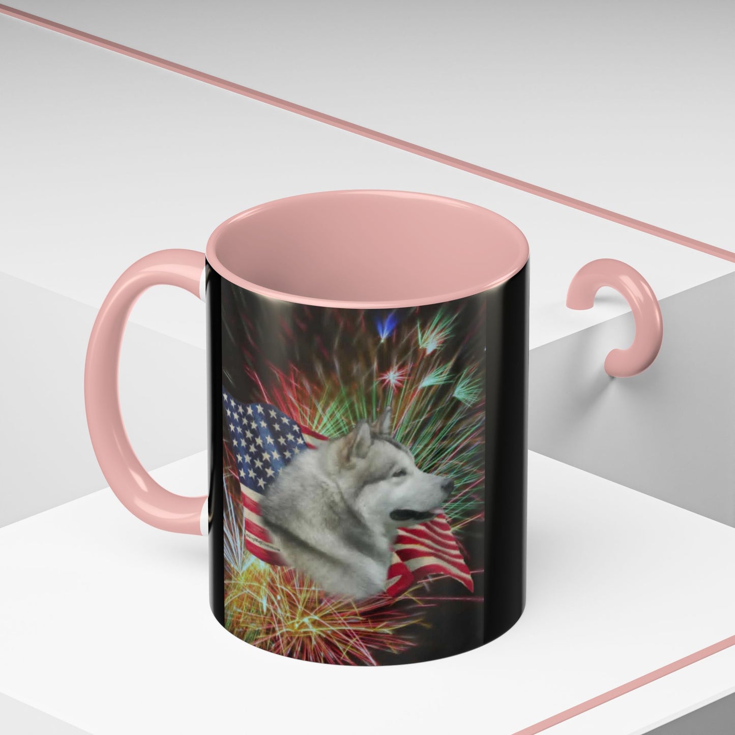 American Malamute 2-Tone Coffee Mug