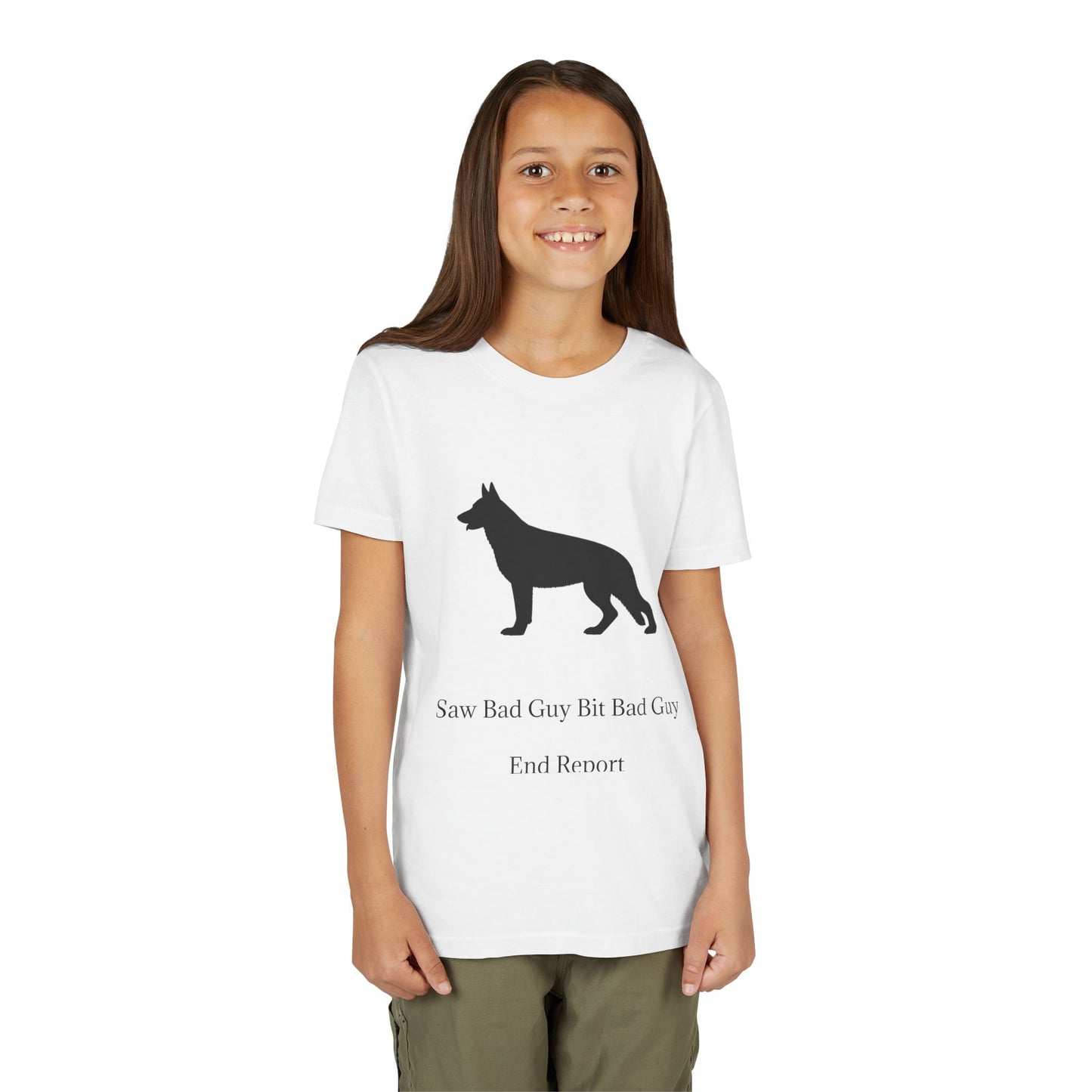 Bad Guy Youth Unisex Short Sleeve Crewneck Tee