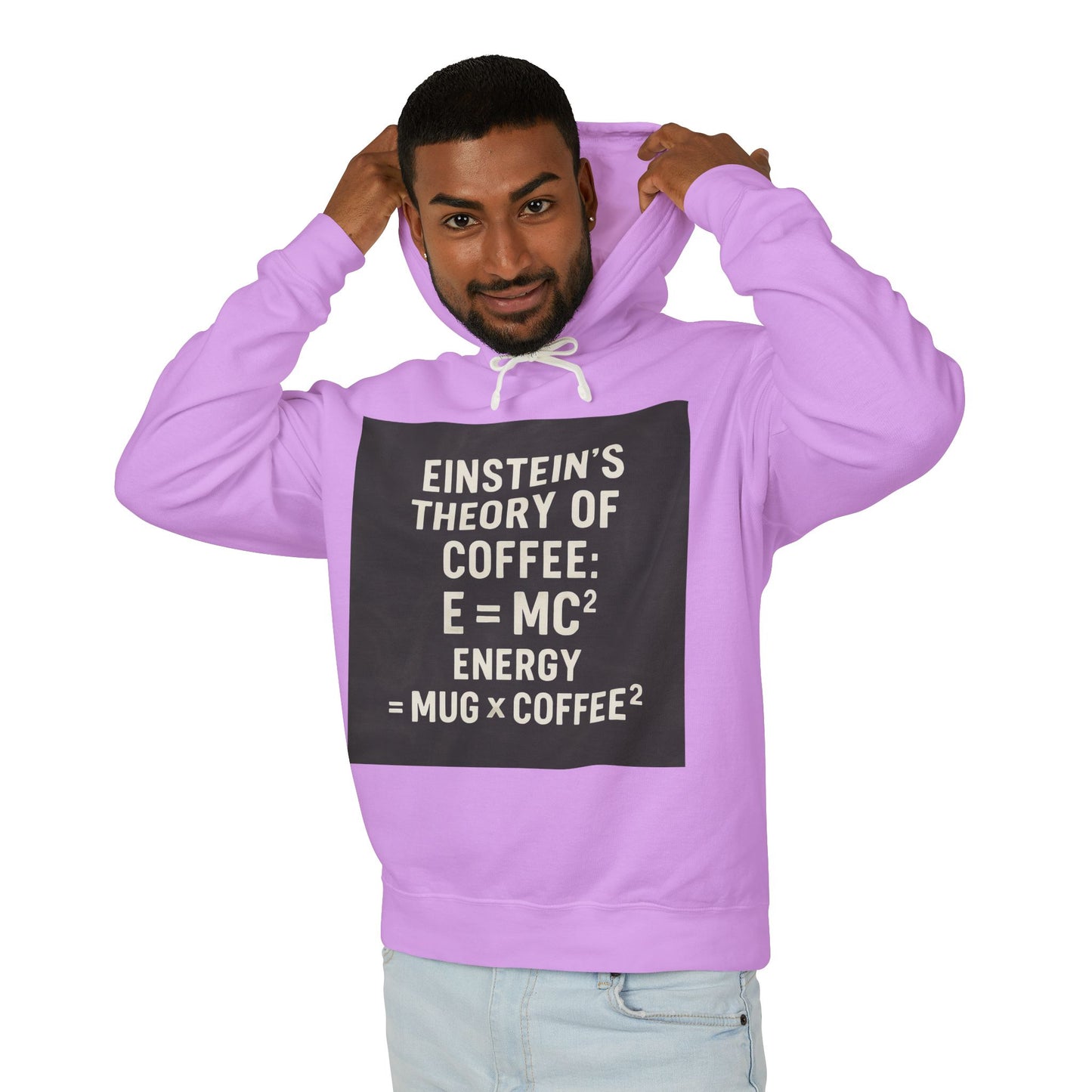 Einstein's Theory Of Coffee Unisex Lightweight Hoodie