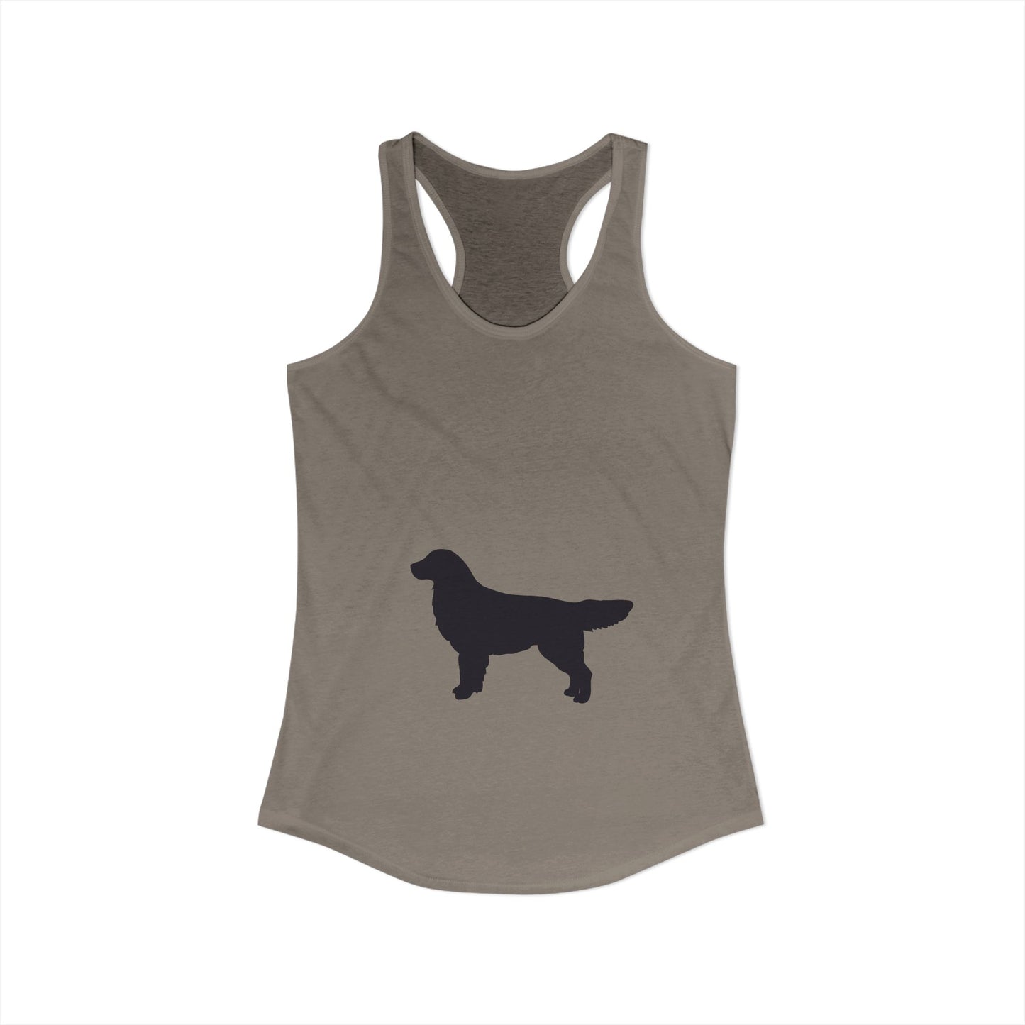 Golden Silhouette Women's Racerback Tank