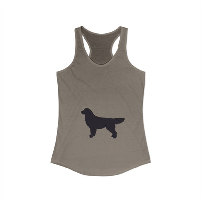 Golden Silhouette Women's Racerback Tank
