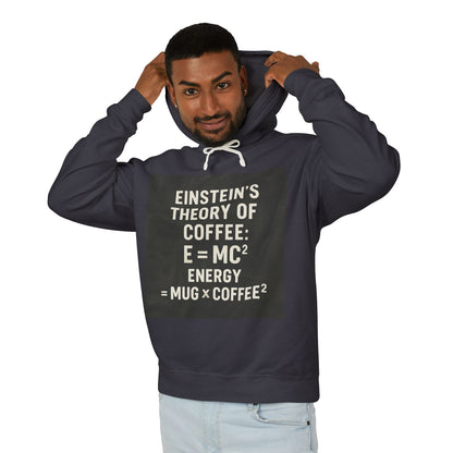 Einstein's Theory Of Coffee Unisex Lightweight Hoodie