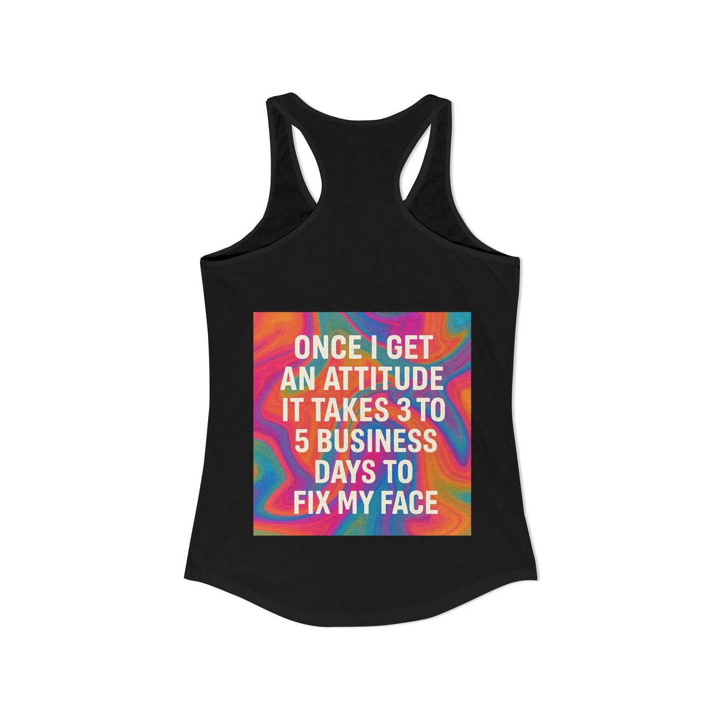 Fix My Face Women's Racerback Tank
