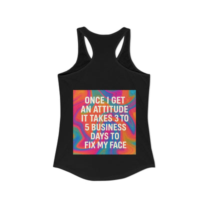 Fix My Face Women's Racerback Tank