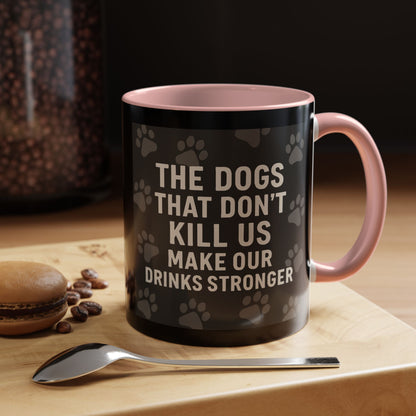 Drinks Stronger 2-Tone Coffee Mug