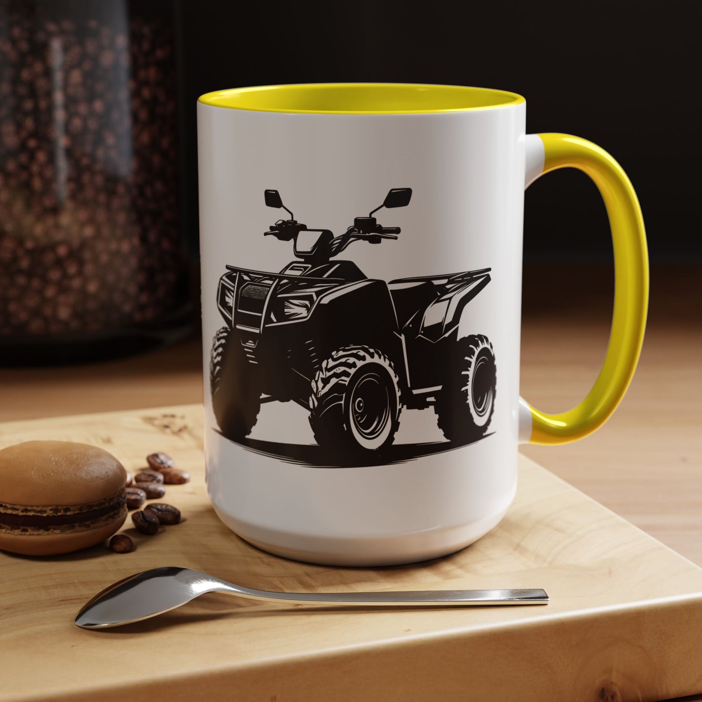 Off The Beaten Path Quad 2-Tone Coffee Mug