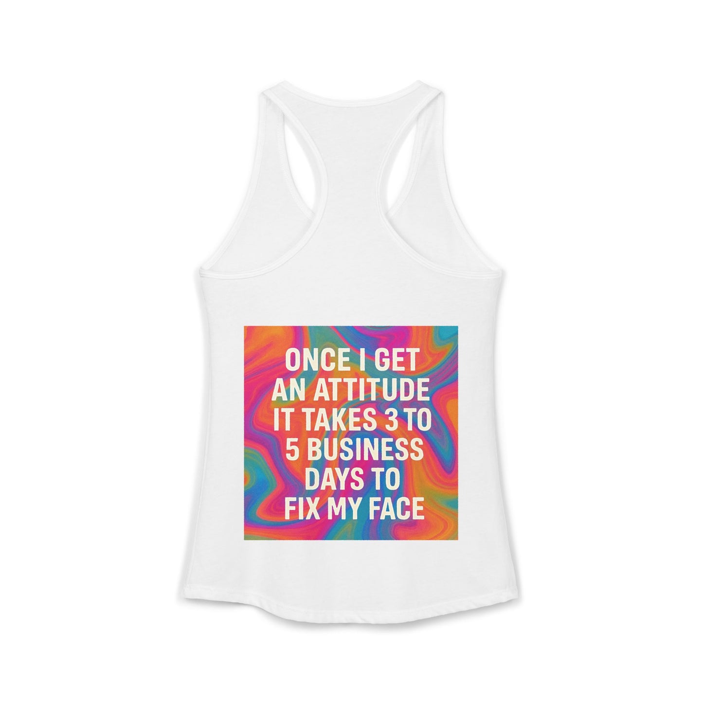 Fix My Face Women's Racerback Tank