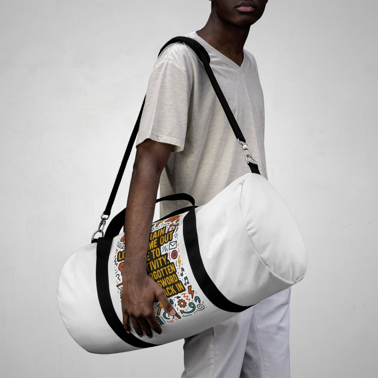 Logged Out Duffel Bag