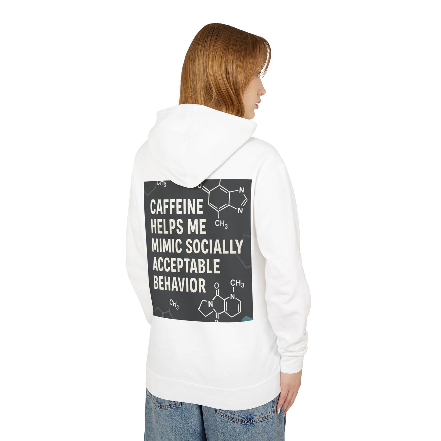 Socially Acceptable Unisex Lightweight Hoodie