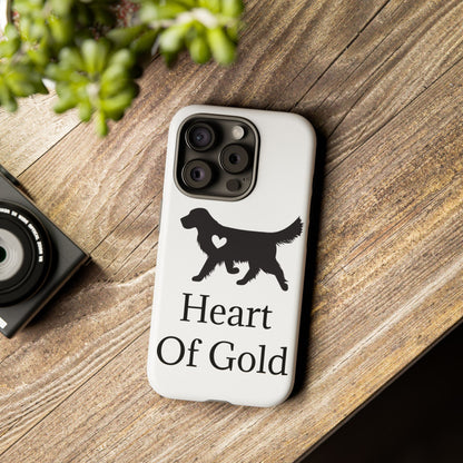 Heart Of Gold iPhone Case