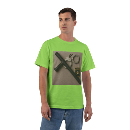 Law Enforcement Appreciation Men's Short-Sleeve Crewneck Tee