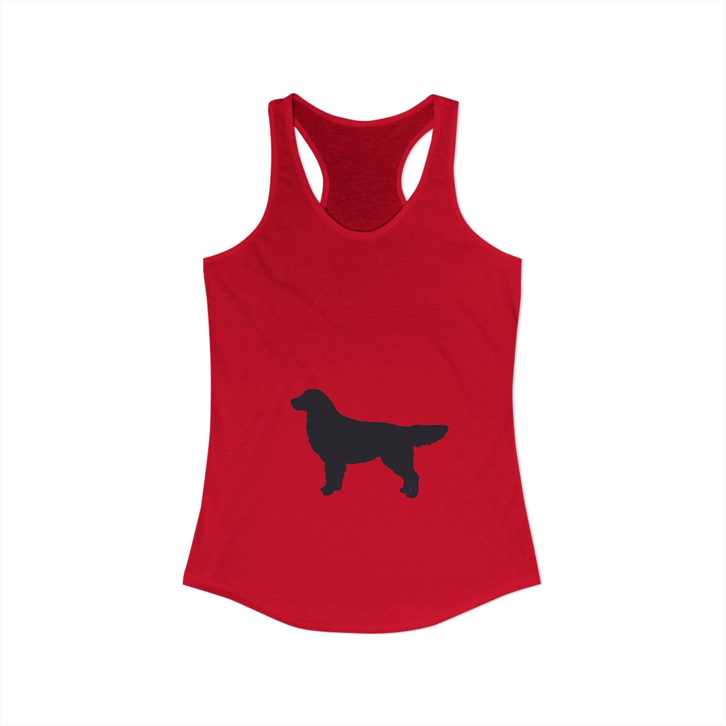 Golden Silhouette Women's Racerback Tank