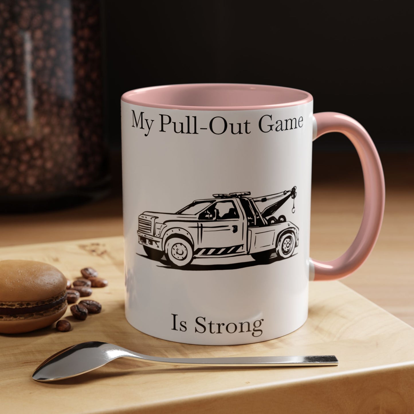Pull Out Wheel Lift Tow Truck 2-Tone Coffee Mug