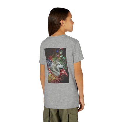American Malamute Youth Unisex Short Sleeve Crewneck Tee