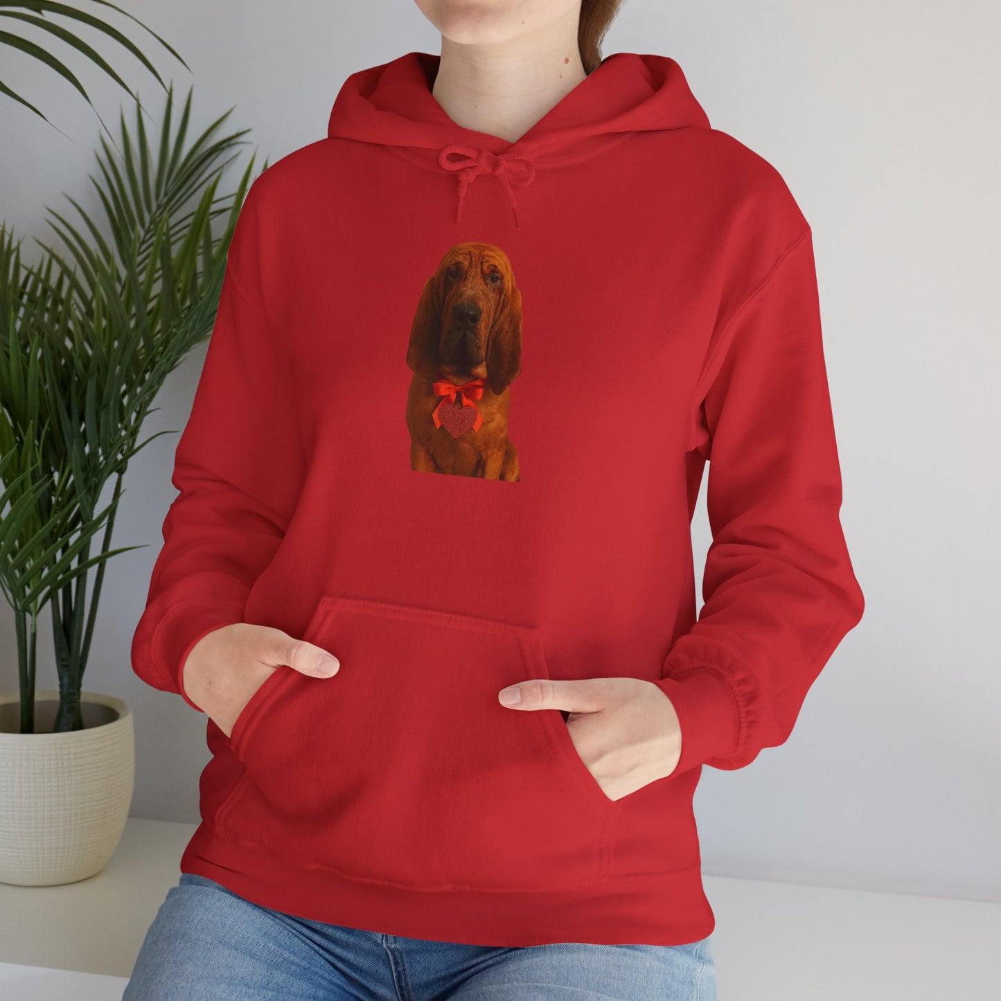 Cupid's Companion Bloodhound Unisex Hoodie