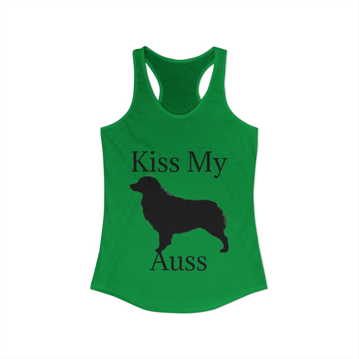 Kiss My Auss Women's Racerback Tank