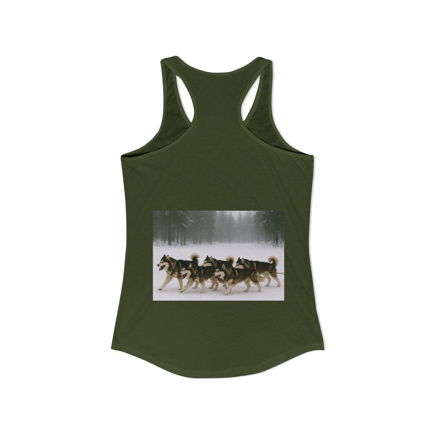 Mush On Women's Racerback Tank