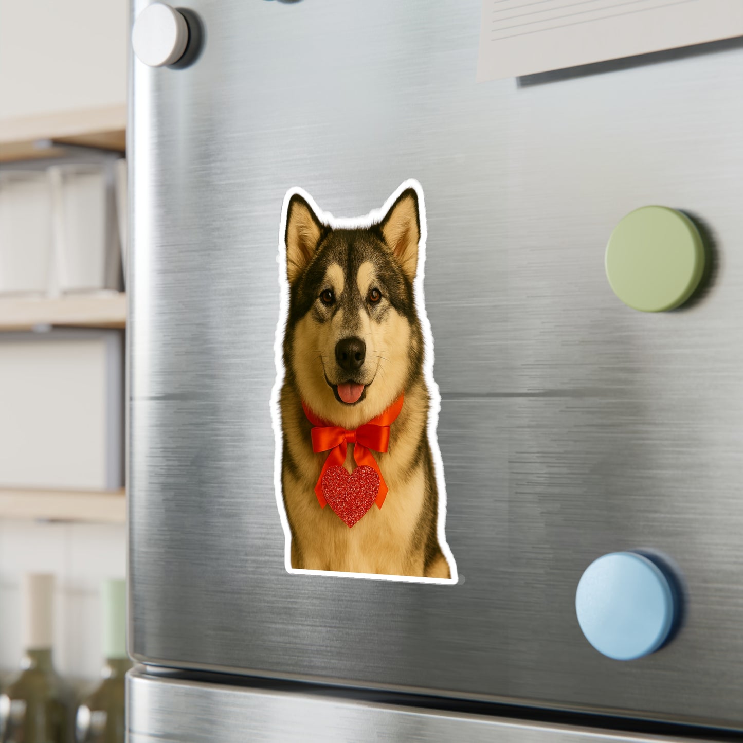 Cupid's Companion Malamute Vinyl Decal