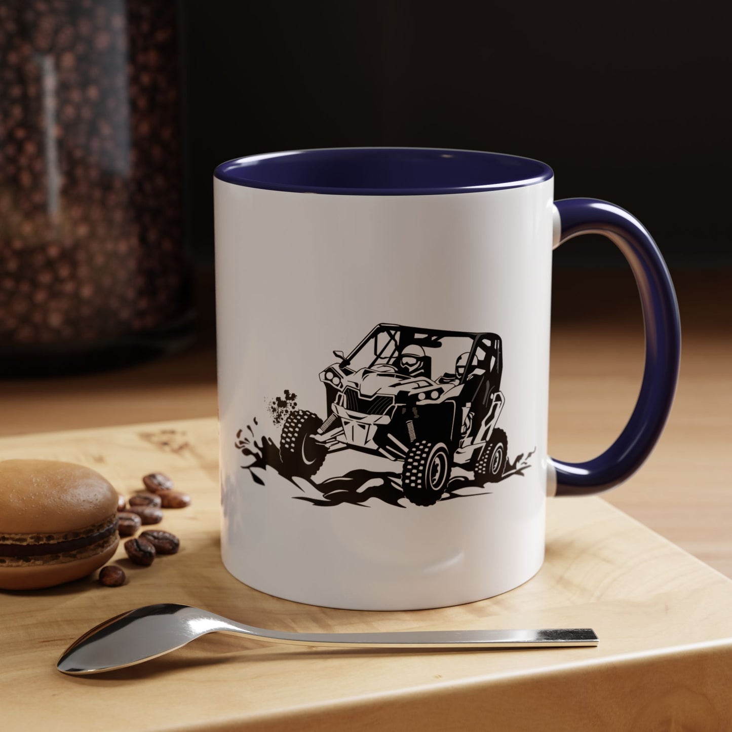 Slingin' Mud Side By Side 2-Tone Coffee Mug