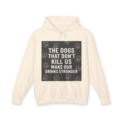Drinks Stronger Unisex Lightweight Hoodie