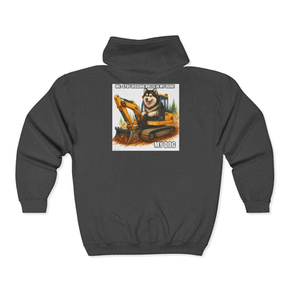 Digmaster 2000 Unisex Full Zip Hoodie