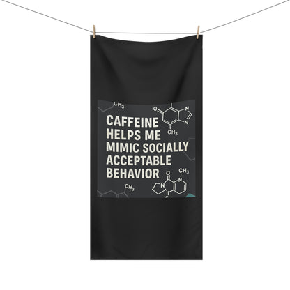 Socially Acceptable Mink-Cotton  Beach Towel