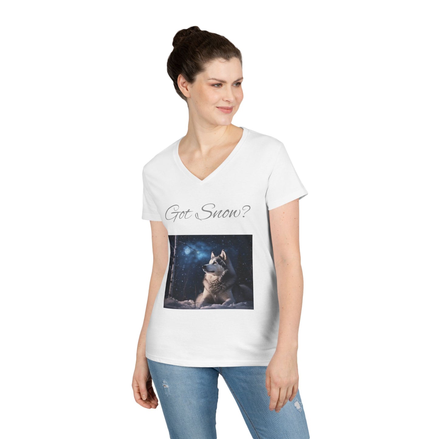 Got Snow? Women's V-Neck T-Shirt