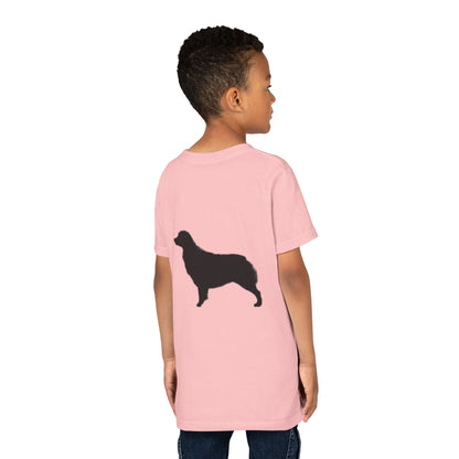 Aussie Silhouette Youth Unisex Short Sleeve Crewneck Tee