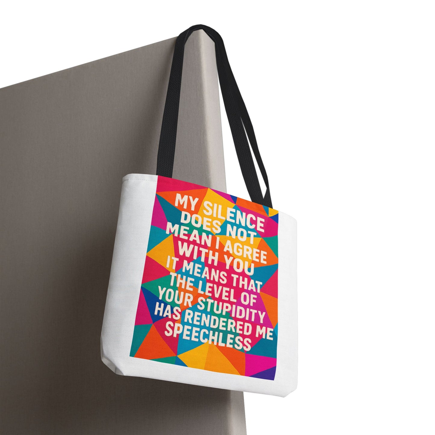 Speechless Tote Bag