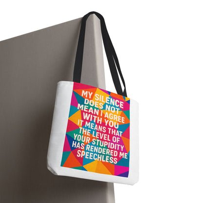 Speechless Tote Bag
