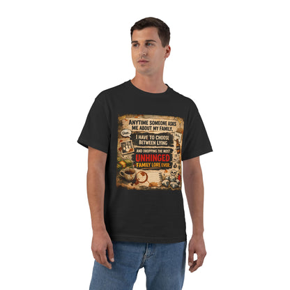 Unhinged Family Men's Short-Sleeve Crewneck Tee