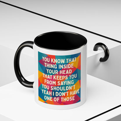 No Filter 2-Tone Coffee Mug