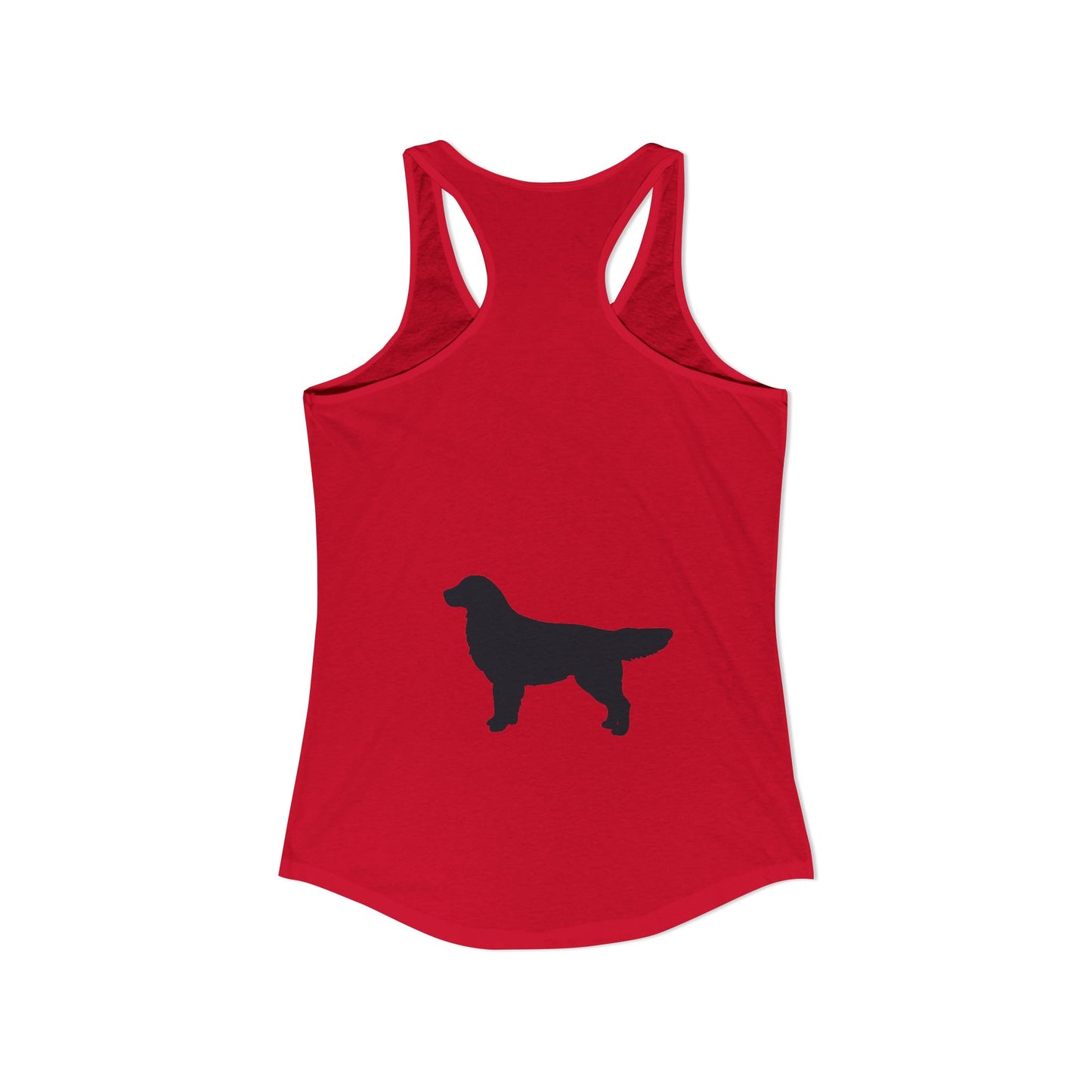 Golden Silhouette Women's Racerback Tank