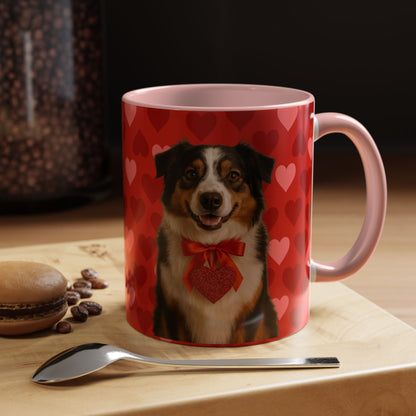 Cupid's Companion Aussie 2-Tone Coffee Mug