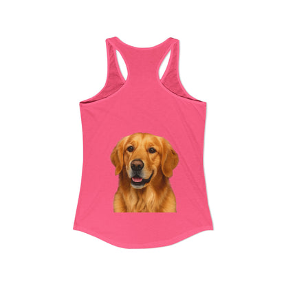Golden Head Women's Racerback Tank