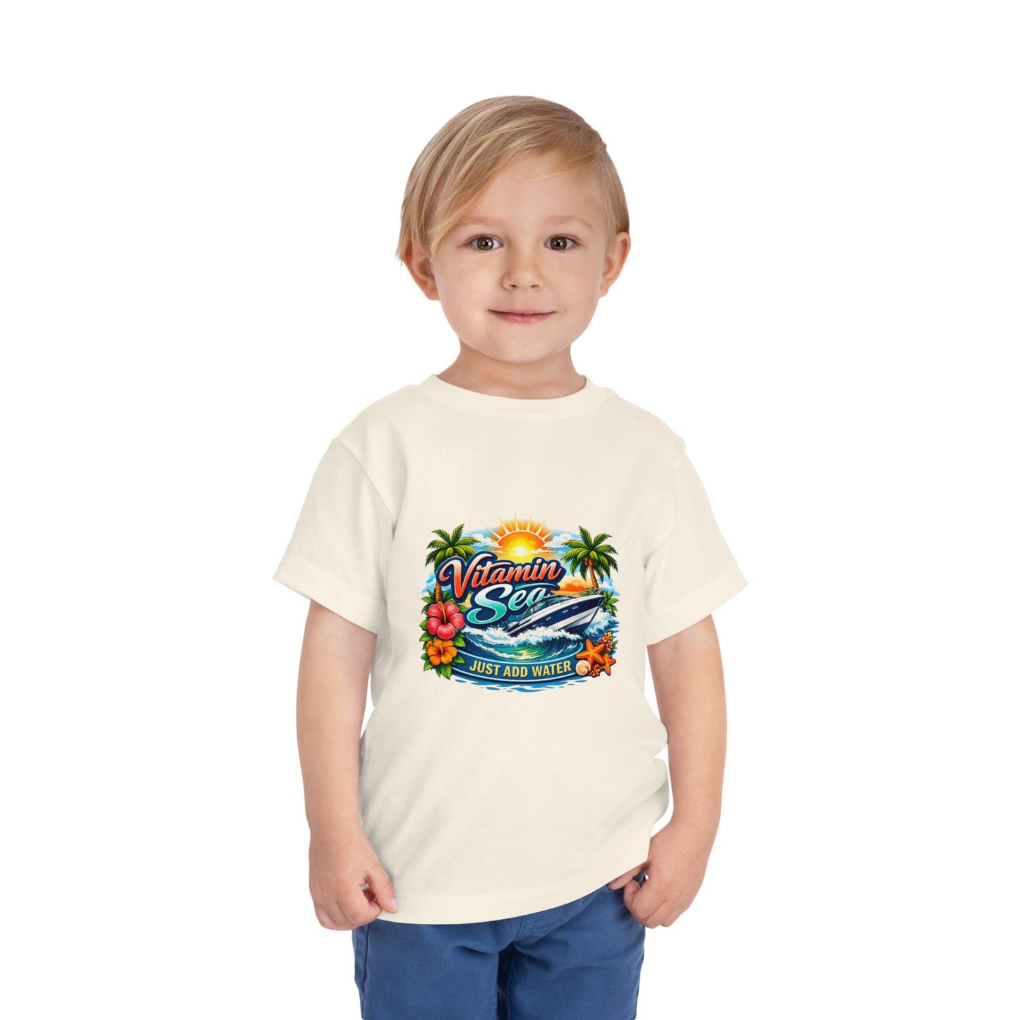 Vitamin Sea Toddler Unisex Short Sleeve Crewneck Tee