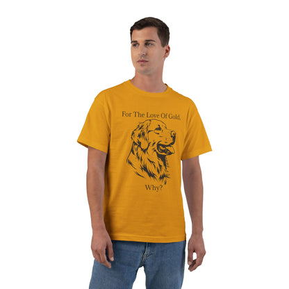 For The Love Of Gold Men's Short-Sleeve Crewneck Tee