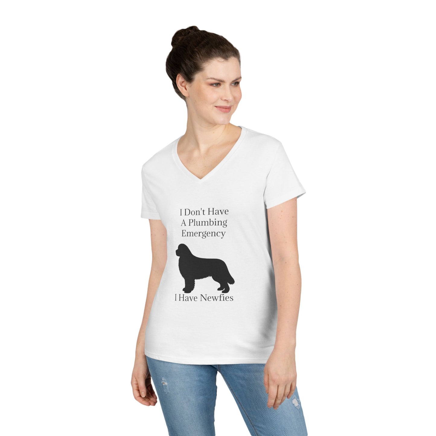Plumbing Emergency Women's V-Neck T-Shirt