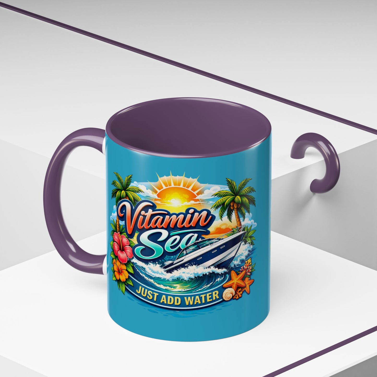 Vitamin Sea 2-Tone Coffee Mug