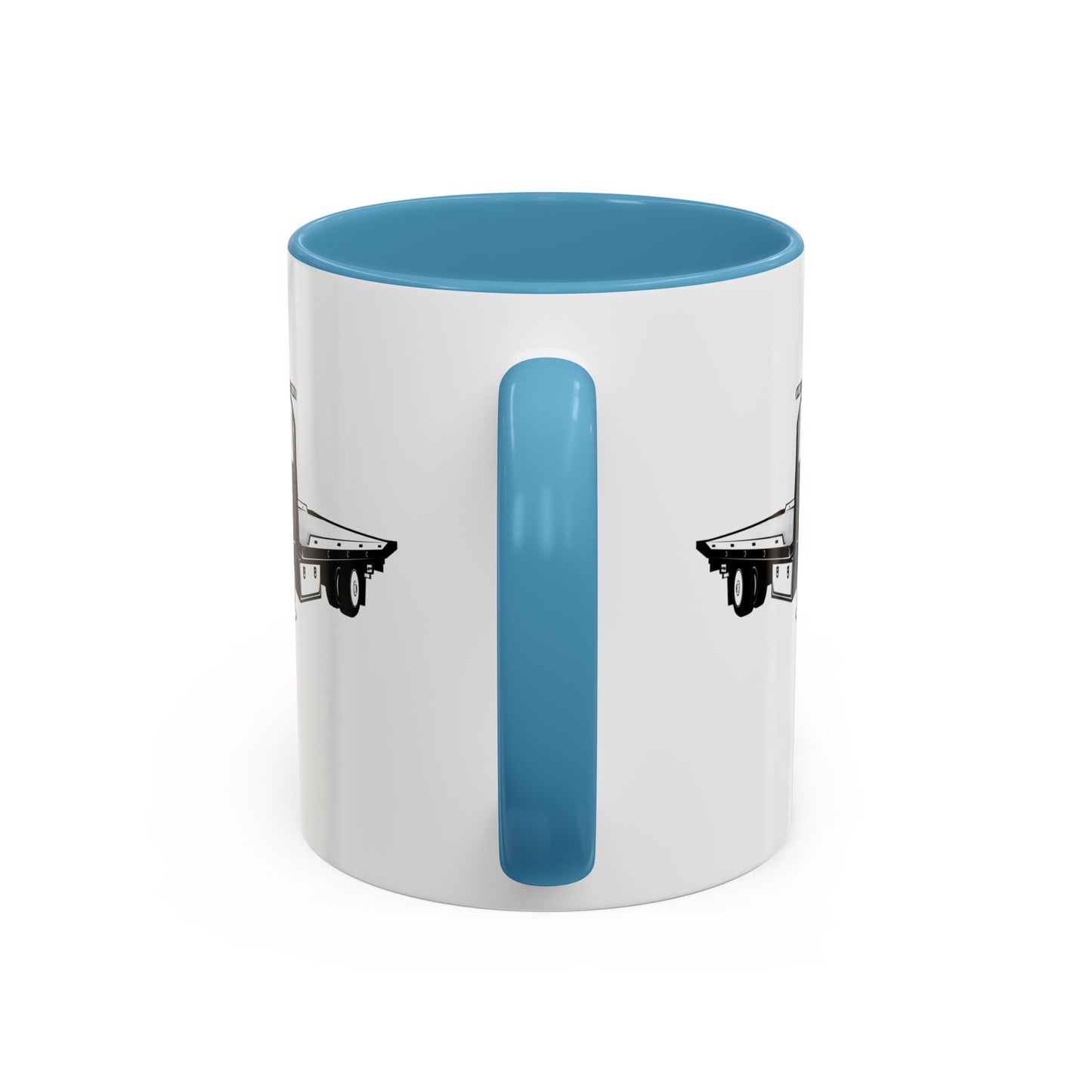 Flatbed Tow Truck 2-Tone Coffee Mug