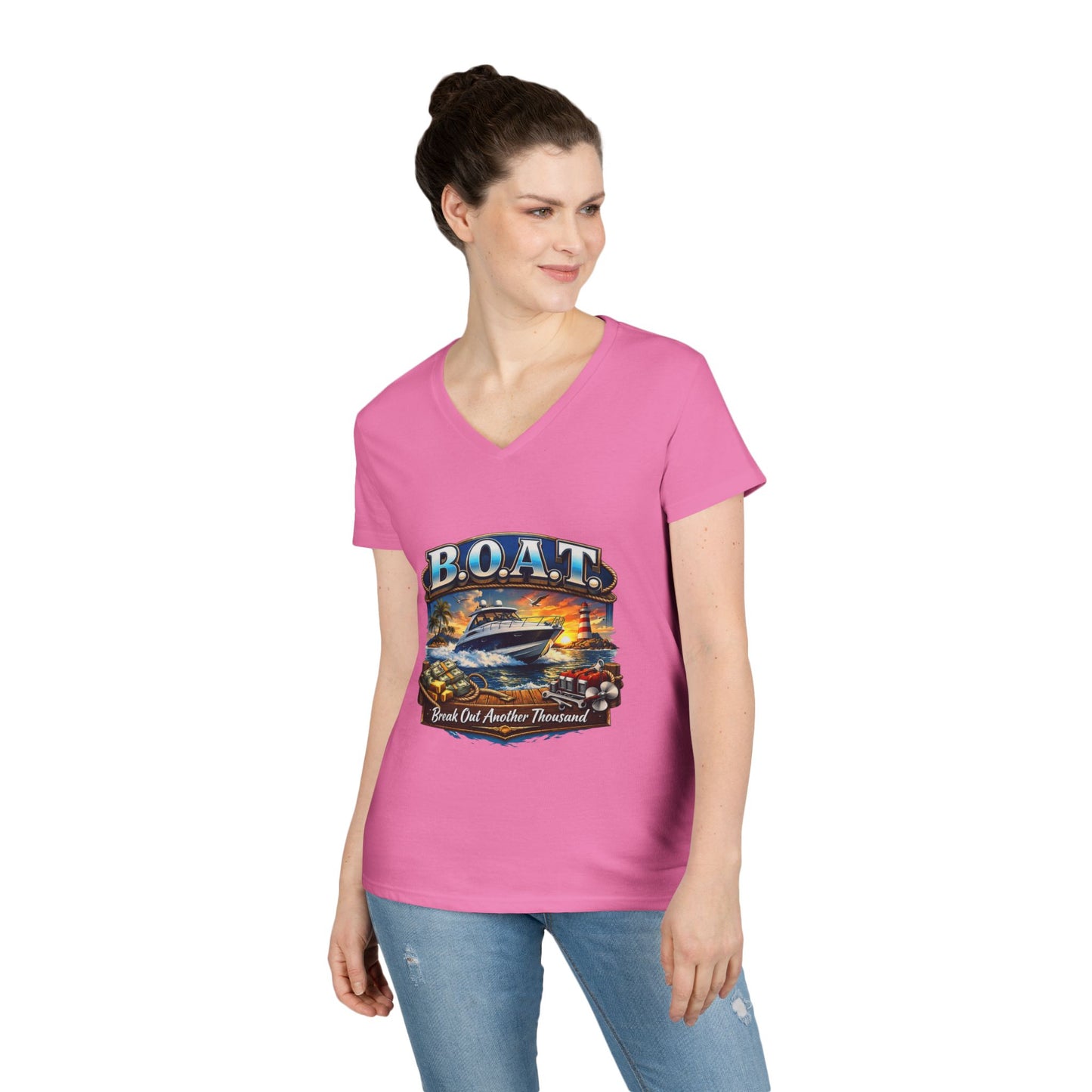 B.O.A.T. Women's V-Neck T-Shirt