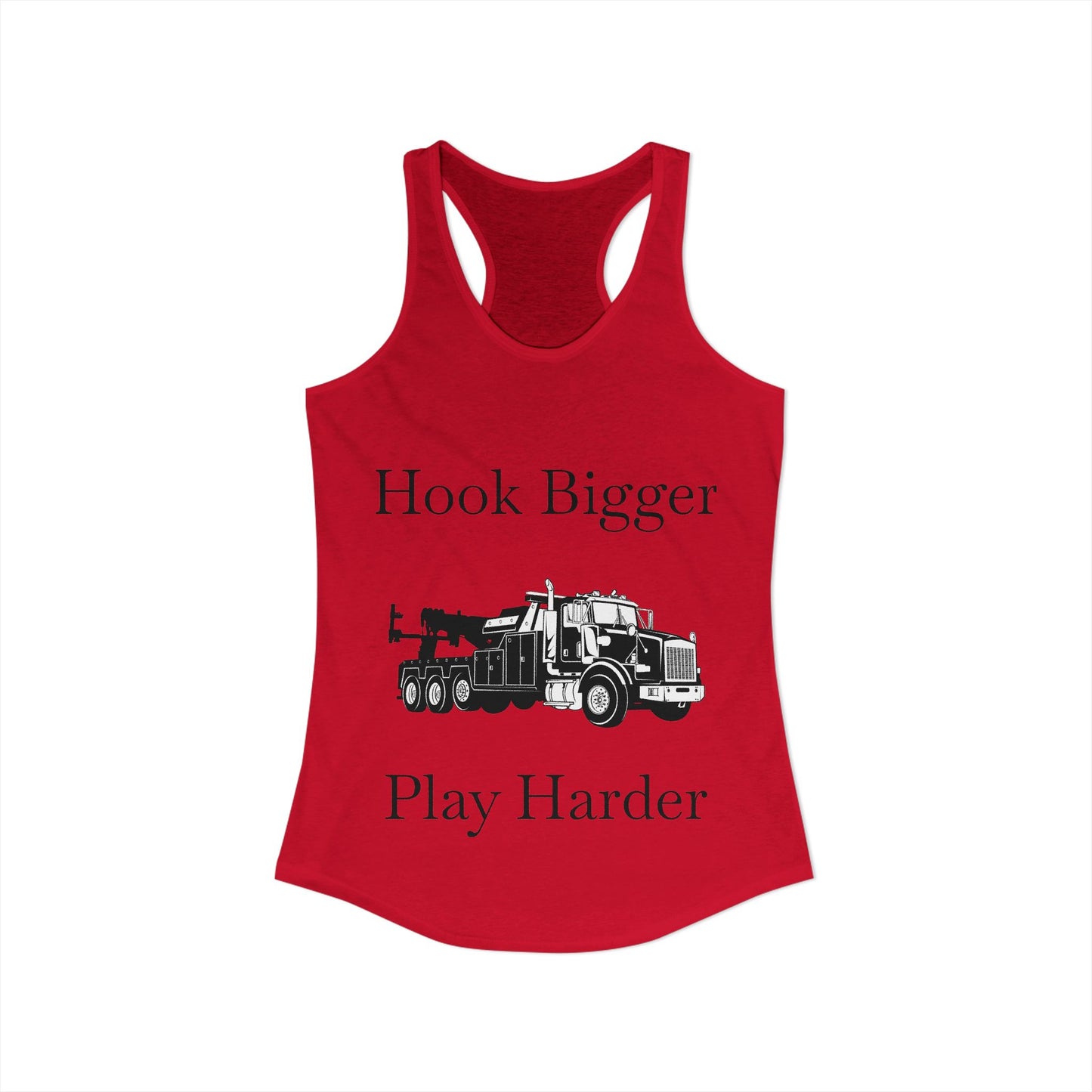 Hook Bigger Women's Racerback Tank