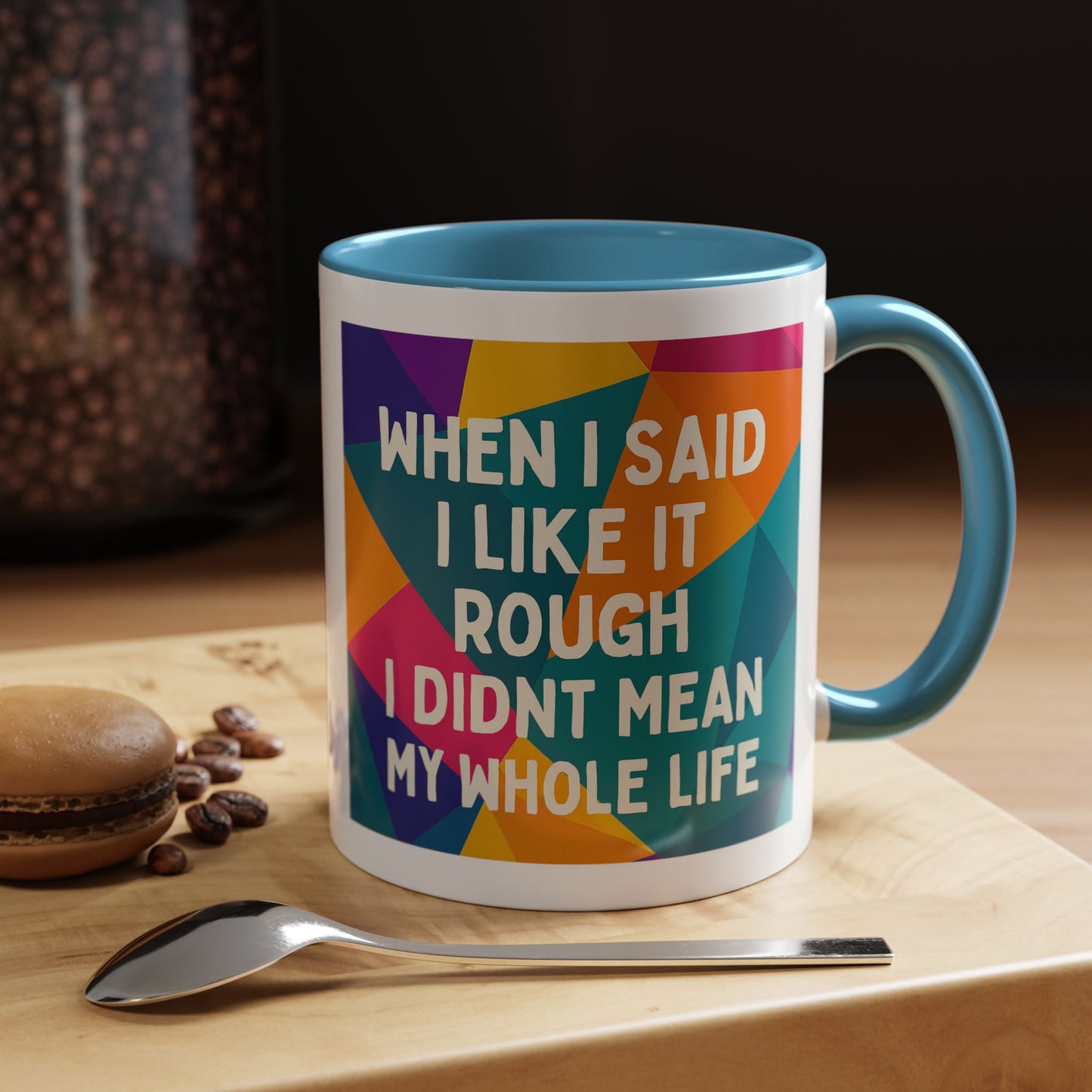 Like It Rough 2-Tone Coffee Mug