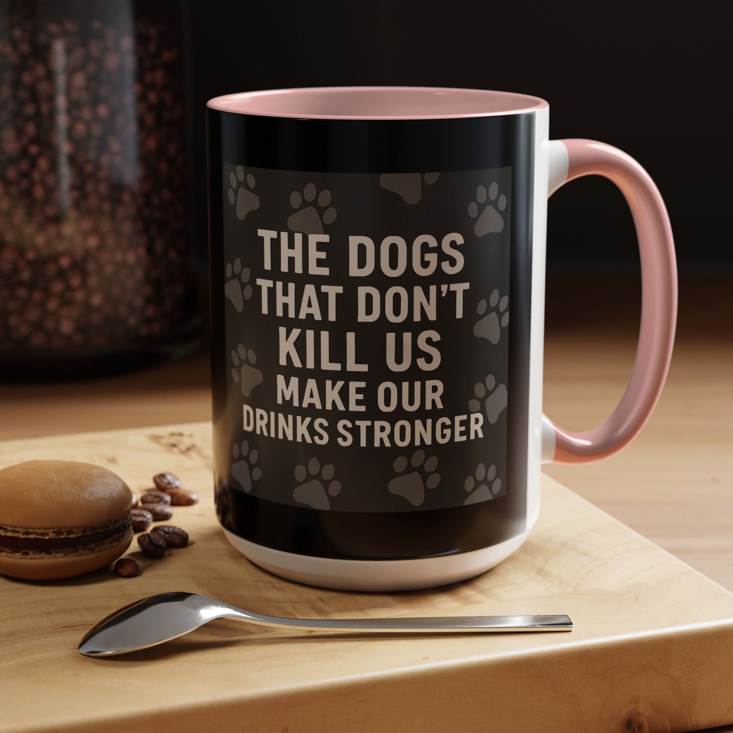 Drinks Stronger 2-Tone Coffee Mug