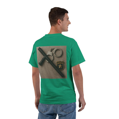 Law Enforcement Appreciation Men's Short-Sleeve Crewneck Tee