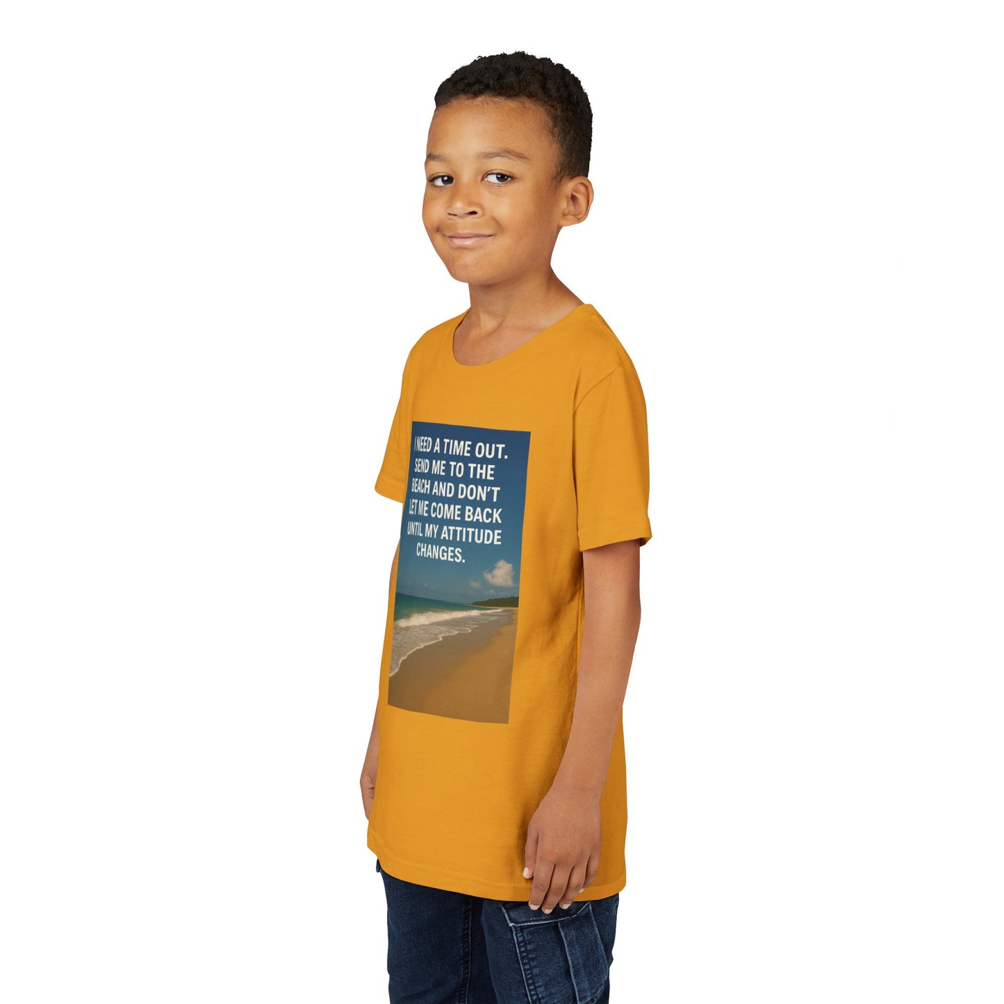 Time Out Youth Unisex Short Sleeve Crewneck Tee