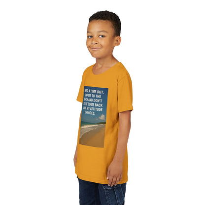 Time Out Youth Unisex Short Sleeve Crewneck Tee