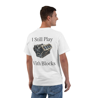 Play With Blocks Men's Short-Sleeve Crewneck Tee
